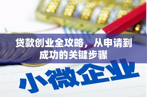 大甲贷款创业全攻略，从申请到成功的关键步骤