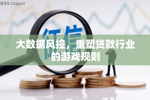 大甲大数据风控，重塑贷款行业的游戏规则