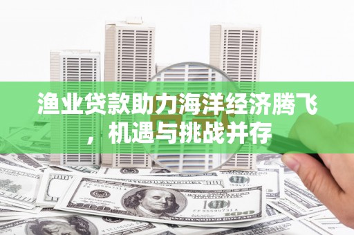 大甲渔业贷款助力海洋经济腾飞，机遇与挑战并存