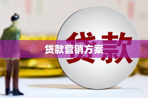 大甲贷款营销方案