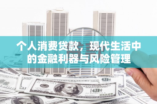 大甲个人消费贷款，现代生活中的金融利器与风险管理