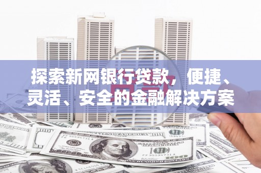 大甲探索新网银行贷款，便捷、灵活、安全的金融解决方案