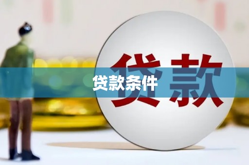 大甲贷款条件