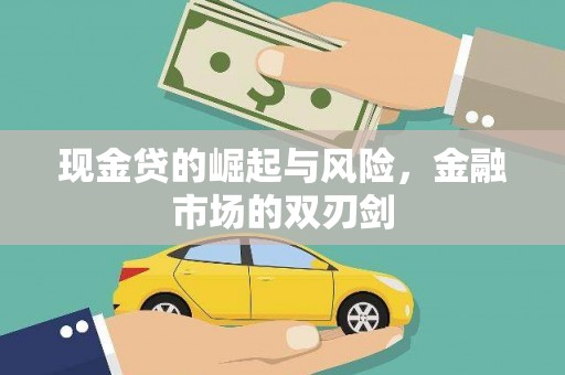 大甲现金贷的崛起与风险，金融市场的双刃剑