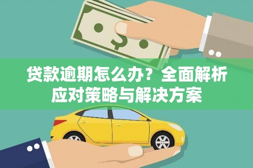 大甲贷款逾期怎么办？全面解析应对策略与解决方案