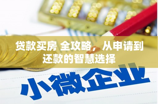 大甲贷款买房 全攻略，从申请到还款的智慧选择