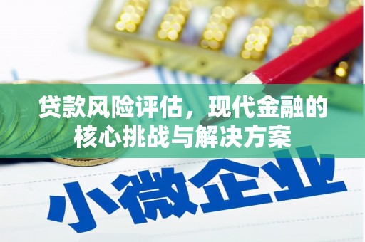 大甲贷款风险评估，现代金融的核心挑战与解决方案