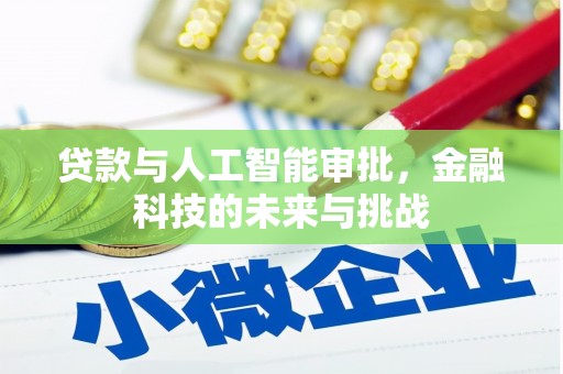 大甲贷款与人工智能审批，金融科技的未来与挑战