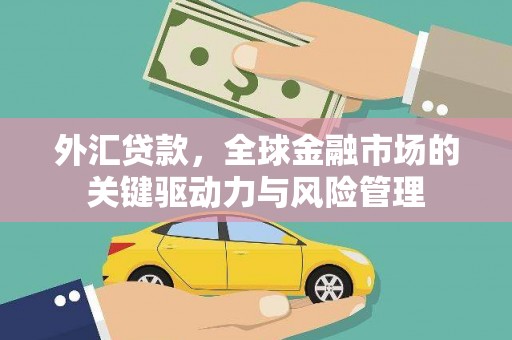 大甲外汇贷款，全球金融市场的关键驱动力与风险管理