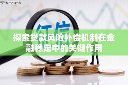 大甲探索贷款风险补偿机制在金融稳定中的关键作用
