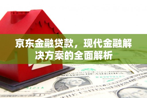 大甲京东金融贷款，现代金融解决方案的全面解析