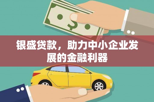 大甲银盛贷款，助力中小企业发展的金融利器
