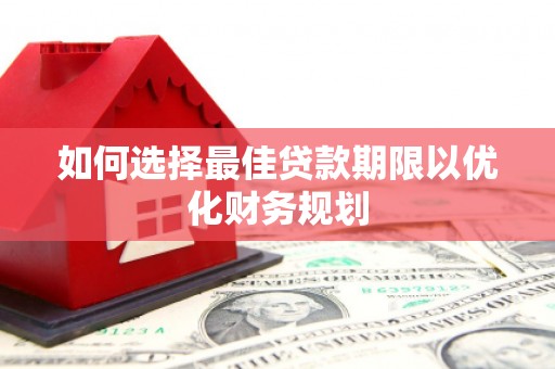 大甲如何选择最佳贷款期限以优化财务规划