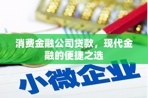 大甲消费金融公司贷款，现代金融的便捷之选