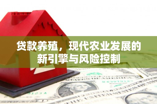 大甲贷款养殖，现代农业发展的新引擎与风险控制