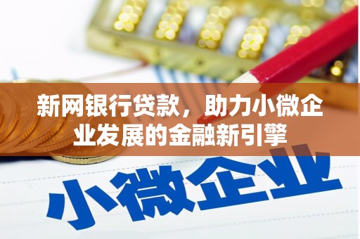大甲新网银行贷款，助力小微企业发展的金融新引擎