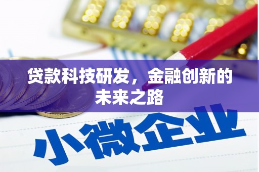 大甲贷款科技研发，金融创新的未来之路