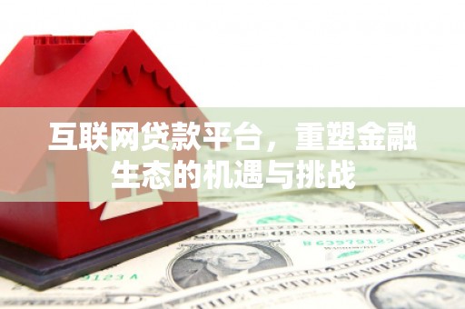 大甲互联网贷款平台，重塑金融生态的机遇与挑战