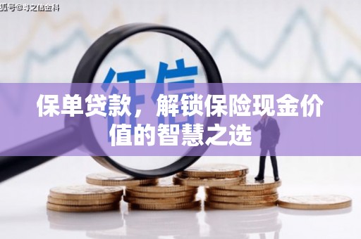 大甲保单贷款，解锁保险现金价值的智慧之选