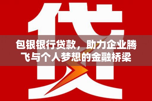 大甲包银银行贷款，助力企业腾飞与个人梦想的金融桥梁