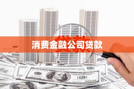 大甲消费金融公司贷款