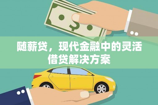 大甲随薪贷，现代金融中的灵活借贷解决方案