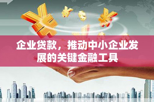 大甲企业贷款，推动中小企业发展的关键金融工具