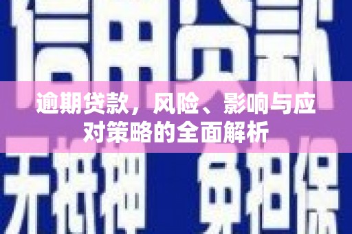 大甲逾期贷款，风险、影响与应对策略的全面解析