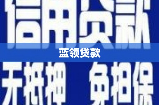 大甲蓝领贷款