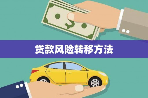 大甲贷款风险转移方法