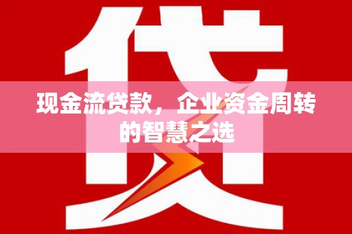 大甲现金流贷款，企业资金周转的智慧之选
