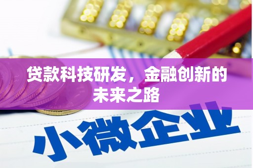 大甲贷款科技研发，金融创新的未来之路