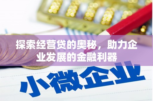 大甲探索经营贷的奥秘，助力企业发展的金融利器