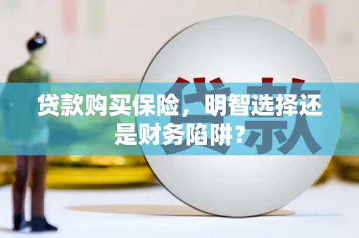大甲贷款购买保险，明智选择还是财务陷阱？