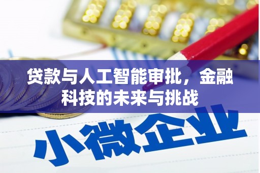大甲贷款与人工智能审批，金融科技的未来与挑战