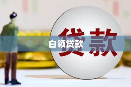 大甲白领贷款