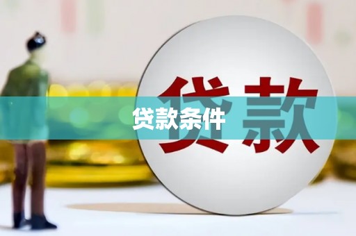 大甲贷款条件