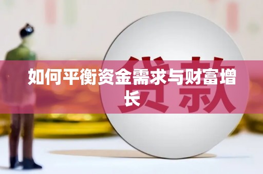 大甲如何平衡资金需求与财富增长