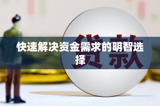 大甲快速解决资金需求的明智选择