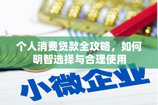 大甲个人消费贷款全攻略，如何明智选择与合理使用