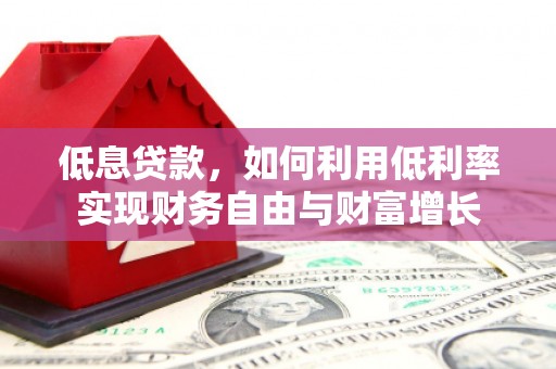 大甲低息贷款，如何利用低利率实现财务自由与财富增长