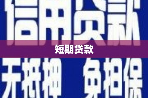大甲短期贷款